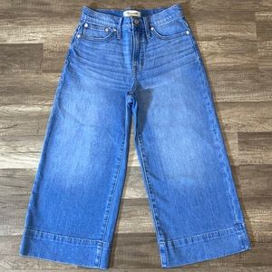 Madewell Wide-Leg crop size 26 petite